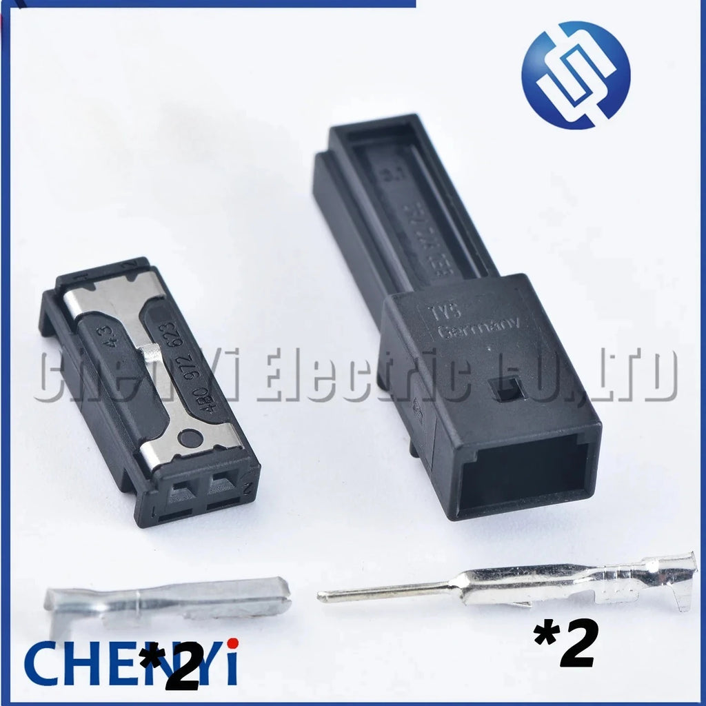 2 Pin Car door Tweeter Audio Electrical Connector Cable Plug 8E0 972 763 4B0 972 623 8E0972763 4B0972623 1534027-1