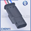 3 Pin Auto waterproof connector PDC Parking radar Sensor Plug 80A973703A 4K0973703A 80A 973 703 A 4K0 973 703 A