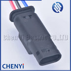3 Pin Auto waterproof connector PDC Parking radar Sensor Plug 80A973703A 4K0973703A 80A 973 703 A 4K0 973 703 A
