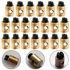 20Pcs Brake Cable Nipple Screws Replacement Fixed Screws Fastener For Motorcycle Motorbike Solderless Throttle Cable