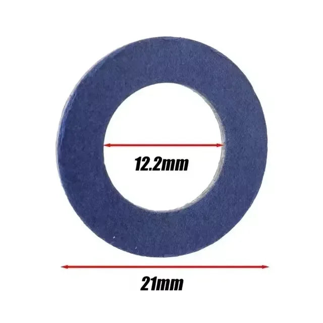 Car Oil Pan Drain Screw Gasket Engine Sump Oil Drain Bolt Seal Gasket 12mm Hole Nut Seal Ring for Toyota Lexus OE# 90430-12031
