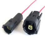 Automotive waterproof connector, 2-hole wire harness male and female butt plug, 6-core sensor connector DJ70216Y-1.8