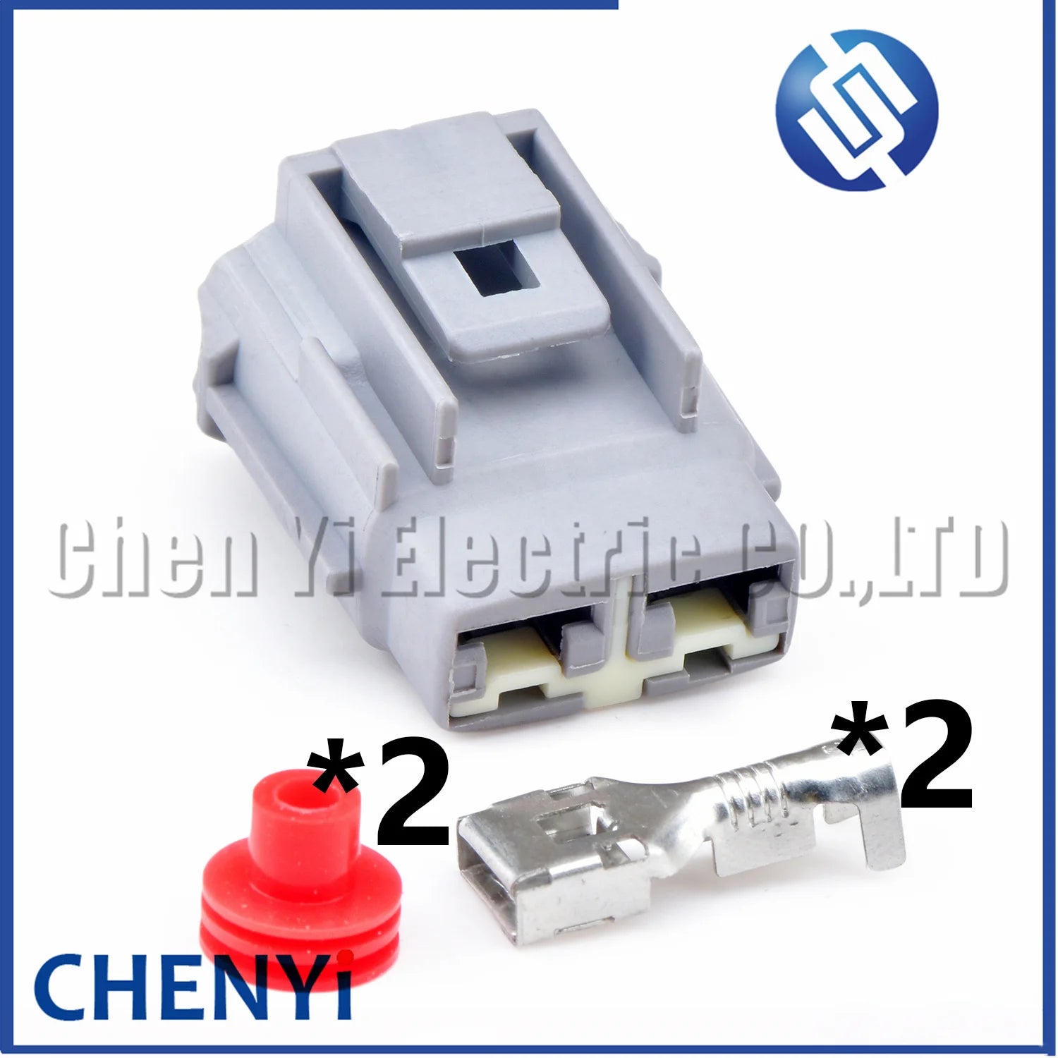 2 Pin Automotive waterproof connector Car electronic fan air-conditioning harness plug 6188-0096 6189-0172 For Toyota Honda