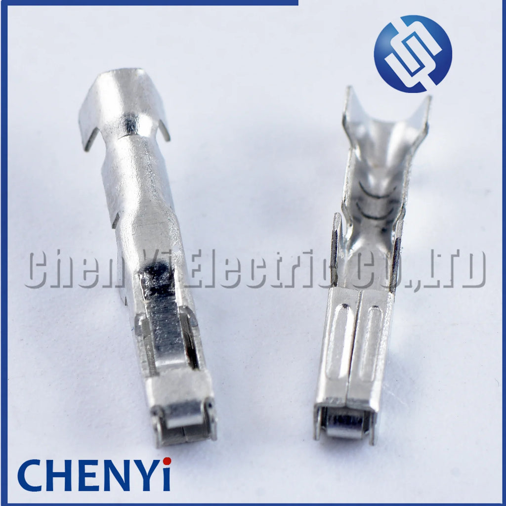 50 Pcs Auto OBD Plug Pin Brass CrimpTerminal Automotive Connector Wire Female Crimping Splice Terminals 776001-1 DJ623-FA1.5A