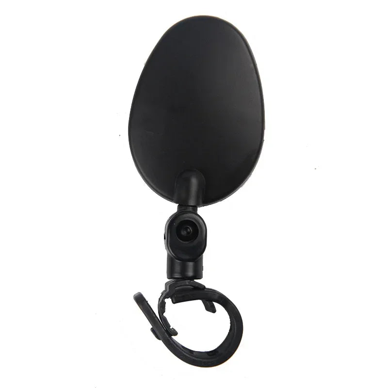 Bicycle Round Auxiliary Mirrors 360 Degree Adjustable Wide Angle Rearview Mirror Handlebar Mount Bike Convex Mirror S/L Amagi