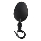 Bicycle Round Auxiliary Mirrors 360 Degree Adjustable Wide Angle Rearview Mirror Handlebar Mount Bike Convex Mirror S/L Amagi