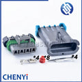 4 Pin Automobile connector Metri-Pack 280 Series Blower Motor Resistor Plug 12129600 12129565 15306069 For GM Buick Regal