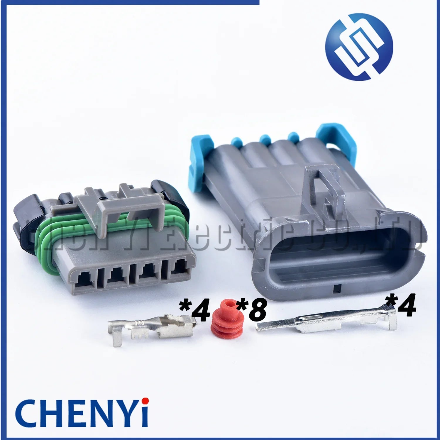 4 Pin Automobile connector Metri-Pack 280 Series Blower Motor Resistor Plug 12129600 12129565 15306069 For GM Buick Regal