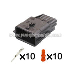 10-PIN 0.6mm Male Female Connector Auto Waterproof Wiring Cable Connector  For Toyota Nissan Honda 7282-8856-30 7283-8856-30