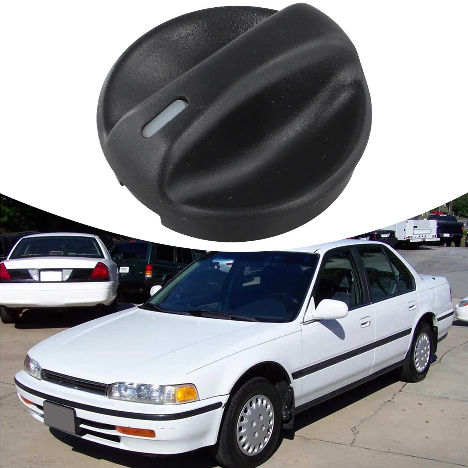 Car Air Condition A/C Panels Control Switch Knob Black AC Temp Or Fan Control Knob For Honda For Accord 1994-1997 79581-SV1-A11