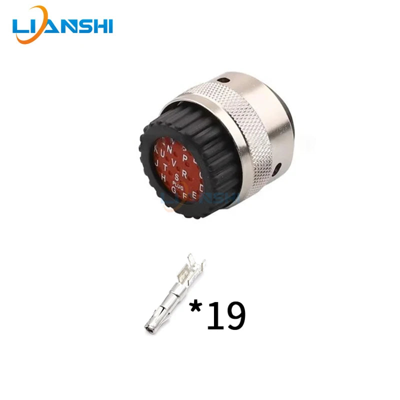 192900-0078 19-hole ITT type circular waterproof aviation plug male and female connector 192900-0057