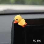Car Ornaments Mini Sleeping Cute Animals Resin Bear Rabbit Sheep Turtle Resin Decoration Home Office Computer Decor Amagi