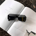 net red retro street shot sunglasse men Half Frame show thin face sunglasses women Glasse Car Driving Glass Anti Glare accessory