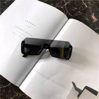net red retro street shot sunglasse men Half Frame show thin face sunglasses women Glasse Car Driving Glass Anti Glare accessory