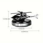 Solar Helicopter Car Air Freshener Fragrance Supplies Interior Accessories Novelty Propeller Flavoring Perfume Diffuser Amagi