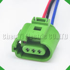 3 Pin Automotive connector Camshaft knock fuel Air Conditioner pressure sensor plug 8E0...