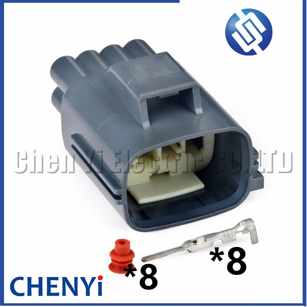 8 Pin Auto waterproof connector Electronic accelerator pedal sensor Wire harness plug 7283-5684-10 7282-5684-10 For Mazda Ford