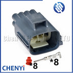8 Pin Auto waterproof connector Electronic accelerator pedal sensor Wire harness plug 7283-5684-10 7282-5684-10 For Mazda Ford