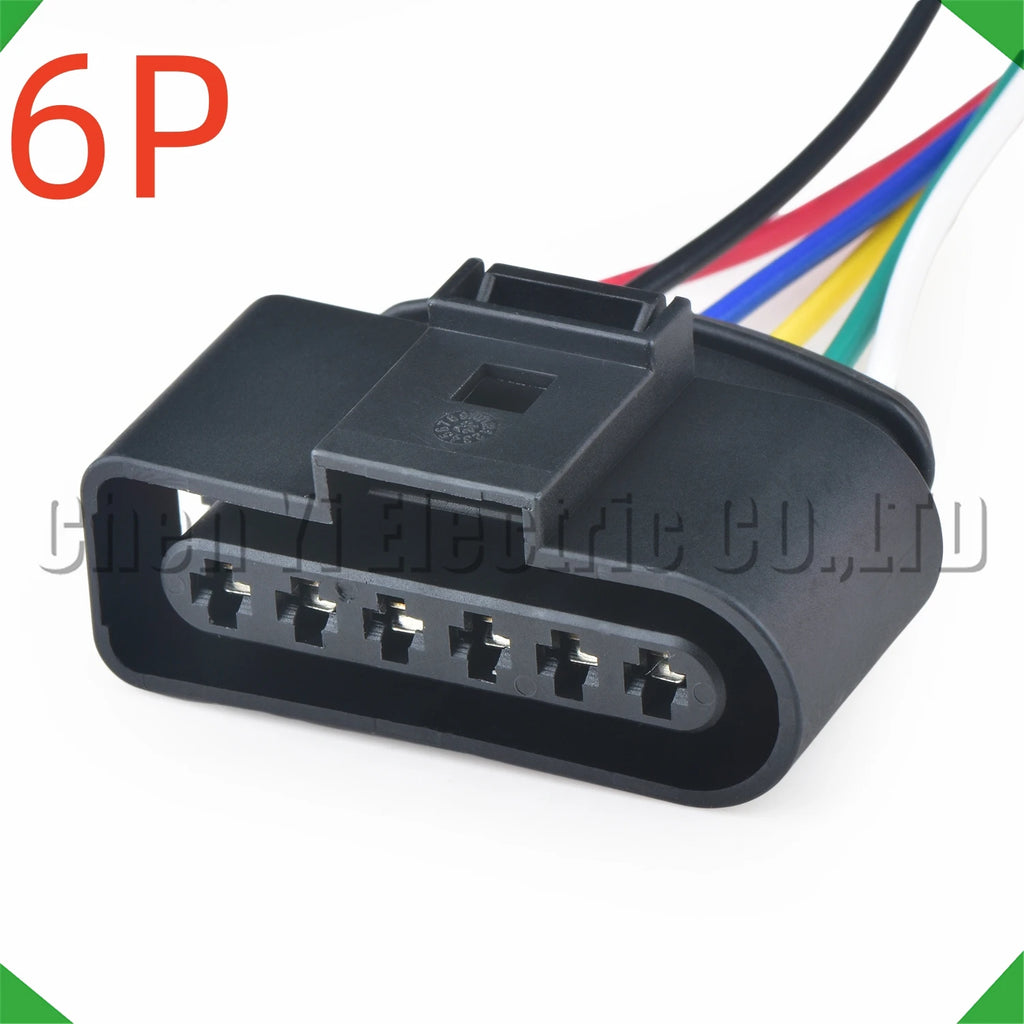 6-Pin Auto Connector Connector Automotive Connectors harness 1J0973726 Touran Style Vw