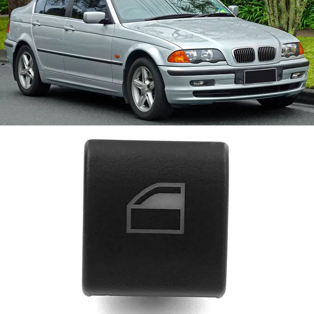 Car Window Switch Repair Button For BMW 3 Series  E46 97 20 61318381514 Glass Switch Button Cover Front L Or R