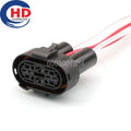 4pin Wiring Connector Auto Parts 1H0973204 Suitable For Oil pump senso Relay Electronic Fan Controller Plug For Peugeot