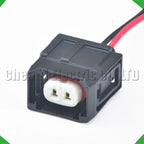 2-Pin Wire Harness Harness Injector Nozzle connector pressure fuel injector