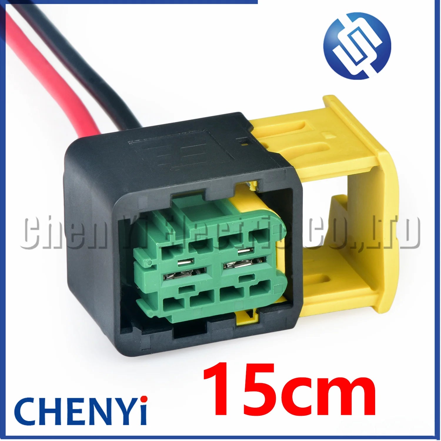 2 Pin female 6.3mm series Automotive waterproof connector wire harness Plug 1-1564542-1 2-1564542-1 3-1564542-1 4-1564542-1