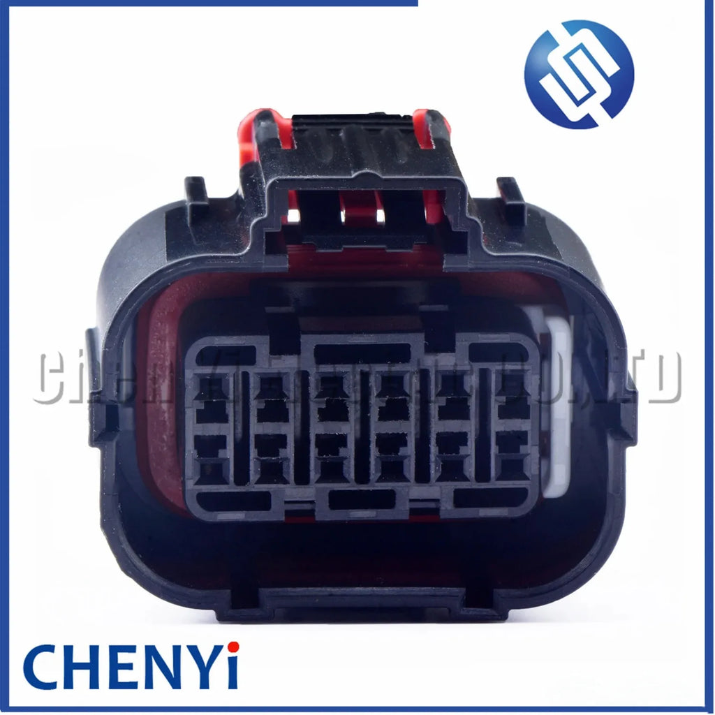 12 Pin Automotive waterproof connector Transmission plug With Pins pins 1897462-2 For BYD DMI