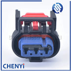 1 set 3 Pin female reversing radar camshaft sensor plug Automotive wiring harness waterproof plug connector 13893234 For Ford