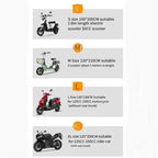 Motorcycle Outdoor Indoor Protective Cover Waterproof Bike Scooter Outdoor Rain Dust UV Proof Sun Protection Case Motorbike amag
