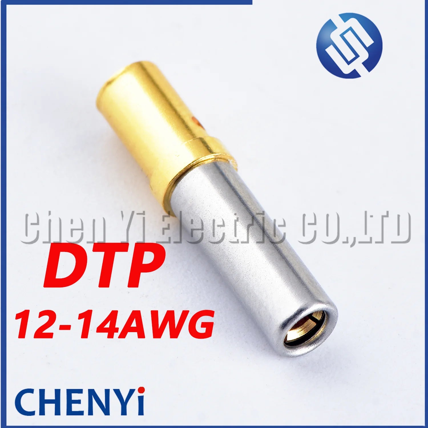 50 Pcs Female male Stainless Steel Gold Plate Terminal Pin 14–12 AWG Wire Size 0460-220-123 0462-210-1231 For Deutsch DTP