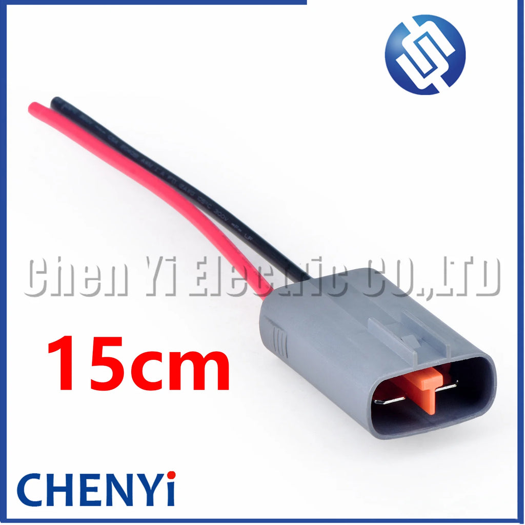 2 Pin DL sealed series 7.8mm Automotive waterproof Connector male or female cable connector 6195-0060 6195-0057 For Mazda