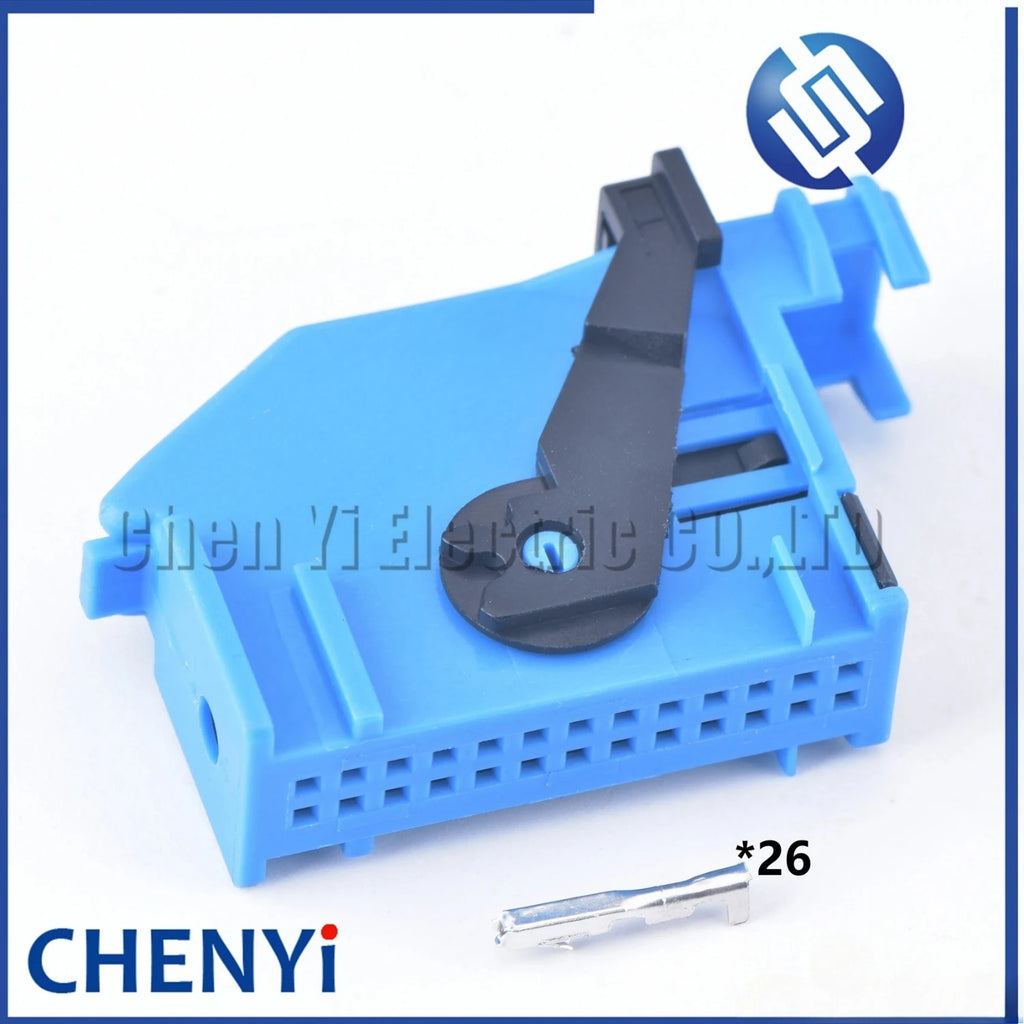 26 Pin ECU Auto Connector Navigation Controller Plug Instrument Connector Headlight Socket 185879-1 185879-2 185226-2