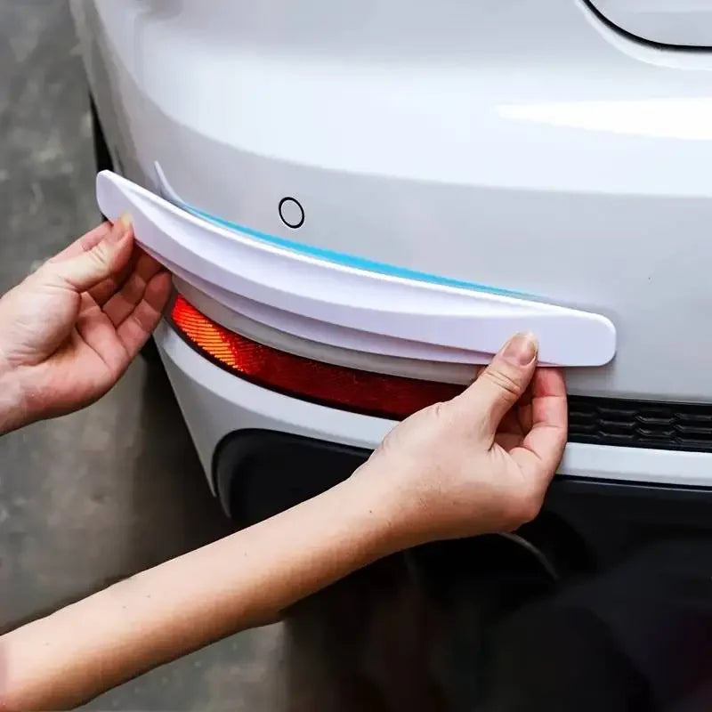 Car Bumper Protector Strip 6/4 PCS Guard Corner Protection Strips Scratch Protector Crash Anti Collision Auto Accessories amagi
