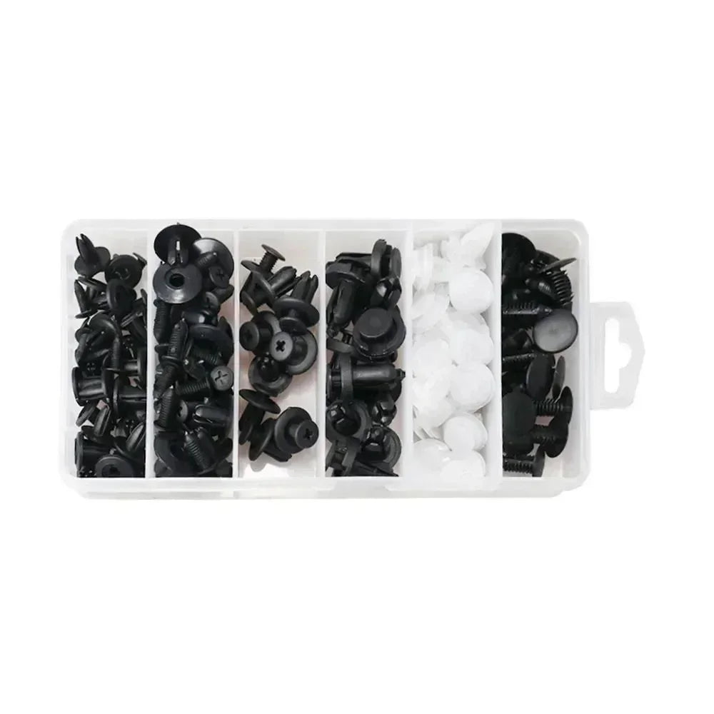 800pcs Car Plastic Retainer Clips Kit 680pcs Auto Fender Push Pin Rivet Door Trim Panel Car Fastener Clip Mixed Set Amagi