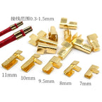 Spring pin/crimping head wire core/copper buckle/U-shaped buckle/crimping pin/fixed head/pure copper cold-pressed terminal