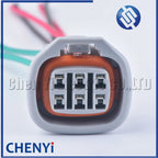 6 Pin Accelerator Throttle Pedal connectors Harness plug 6189-0029 90980-11144 for Toyota Suzuki ECU ICM Ignitor 1JZ 2JZ IAC
