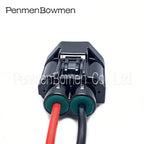 1 Set 2 Pin Car Power Steering Pump Fan Female Electrical Cable Connectors Wire Harness Plug for Plug 7283-3214-30
