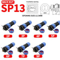 SP13/SP16/SP17/SP20/SP21 Aviation Connector IP68 – 2–12 Pin Panel Mount Waterproof Plug Socket