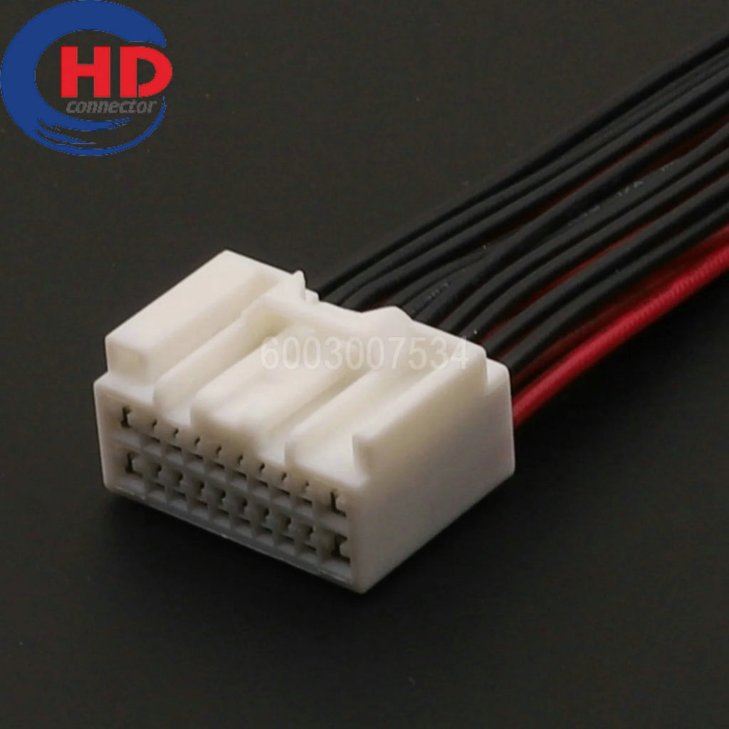 20 Pin Connector 1.0mm 2.3mm Series Male Female Connector Cable Plug Motorcycle Electrical Harnesses Wiring Harness 7283-5843