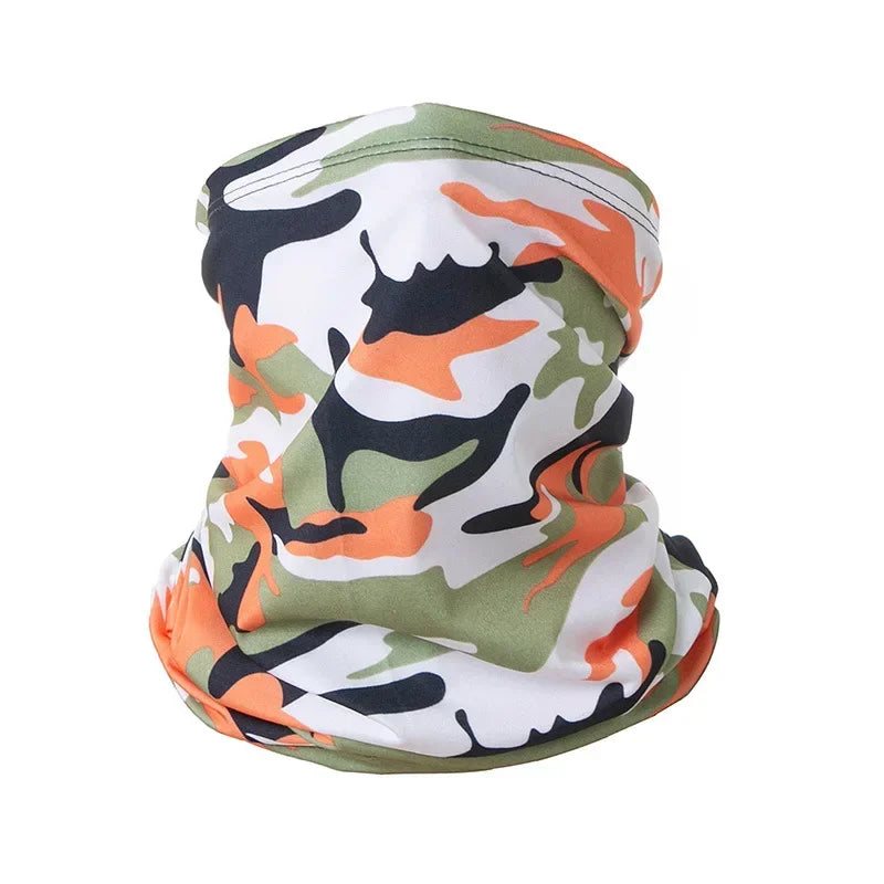 Sports Headscarves Unisex Seamless Magic Bandana For Fishing Running Cycling Windproof Neck Gaiter Face Mask With Sun Protection
