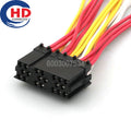 20 Pin Connector 1.5mm Series Female Connector Cable Plug Motorcycle Electrical Harnesses Wiring Harness