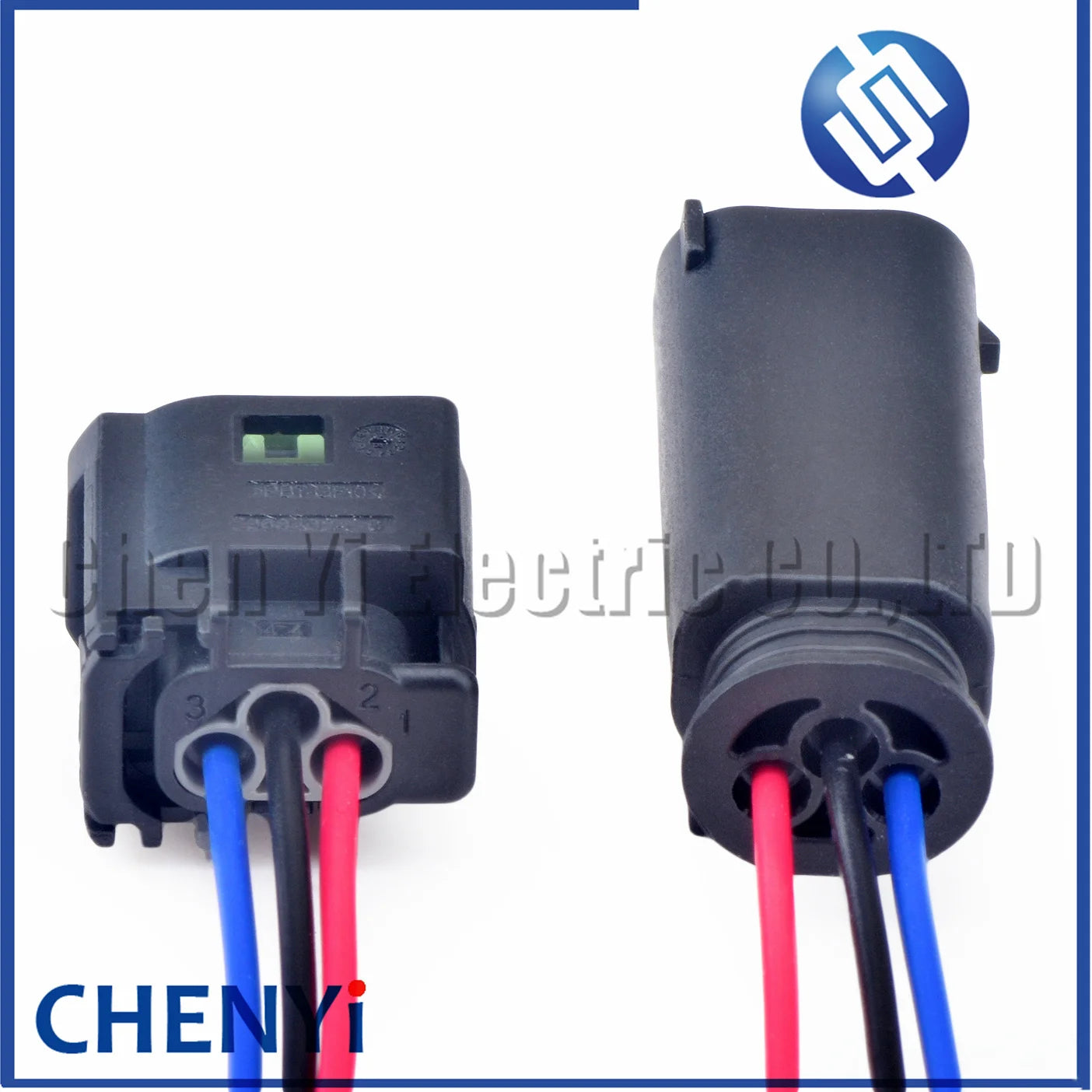 3 Pin way auto PDC Parking Sensor Connector 2-967642-1 1J0 972 483 A 8E0971934 Car waterproof connector Cable Wire harness plug