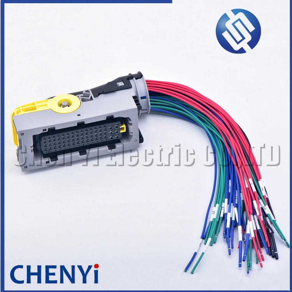 Engine ECU DCU Computer Board Wiring Plug Socket 1-1418883-1 2-1718324-1 2-1418883-1 1-1394453-1 1-1718324-1 For Volvo DH4 D13C