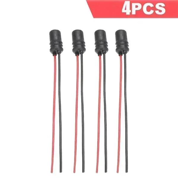 DC12V T10 W5W 147 Socket Marker Instrument Lights Holder Connector Wire Bulb Soft Rubber Harness Replacement Car Accessories