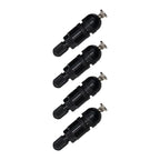 4pcs TPMS Tire Pressure Sensor Valve Stem Repair Kit For BMW 5 Series Black Tire Pressure Sensor Valve Stem Repair Kit