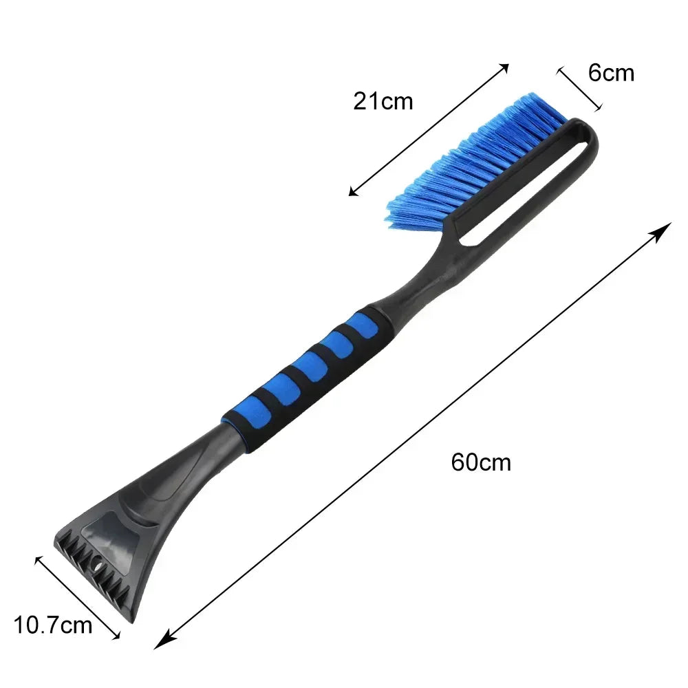Snow Brush with Wider Ice Scraper Snow Removal Tool Car Brush with Ergonomic Comfortable Foam Grip for Cars Amagi