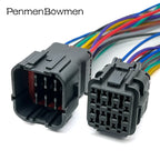 1 Set 16 Pin 1.8mm Auto Radar Plug Wiring Harness Electronic Waterproof Connector With Cable 7123-7564-40 7222-7564-40