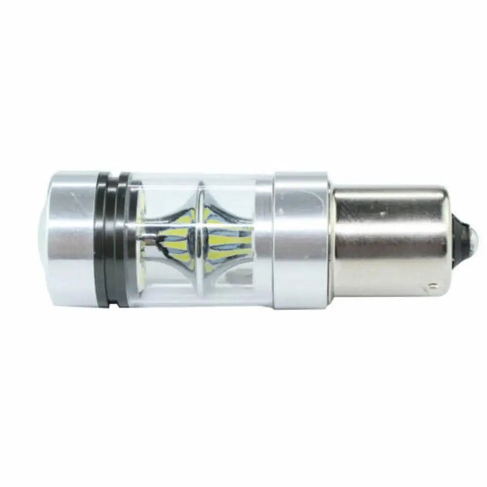 2Pcs 100w 1156 Ba15s 382 P21w Xbd Bright Led Stop Reverse Light Canbus Bulb Auto DRL Reverse Light Stop Lamps