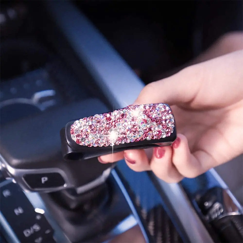 Woman Car Glasses Case Auto Sun Visor Glasses Holder Sunglasses Clip Card Ticket Holder Pen Case Clip Box Accessories For Toyota